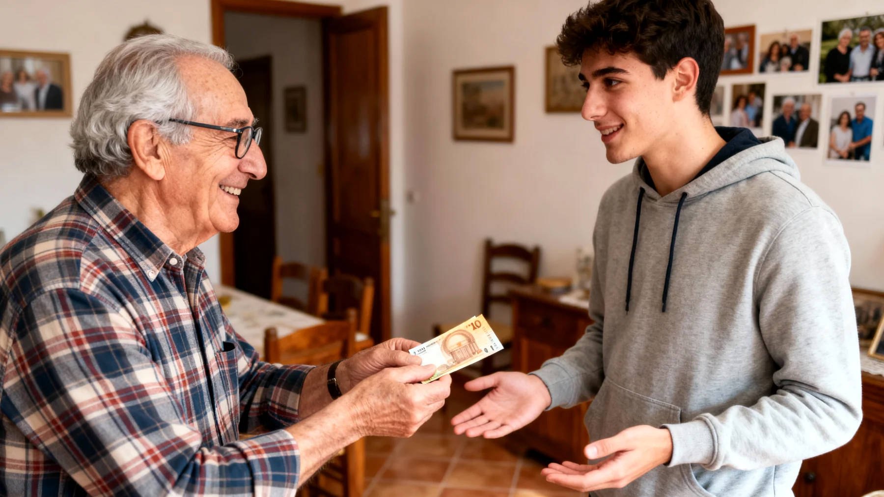 Il nonno tende a essere eccessivamente permissivo con i nipoti giovani adulti, faticando a stabilire confini sani e rischiando di compromettere la loro crescita verso l'indipendenza e la responsabilità"